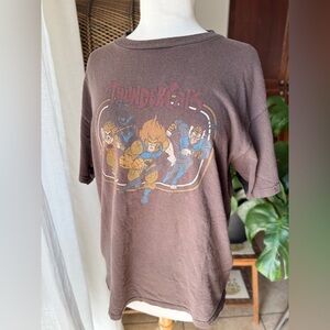 Vintage‎ (Delta) Hero-T Large Thundercats Brown T-Shirt